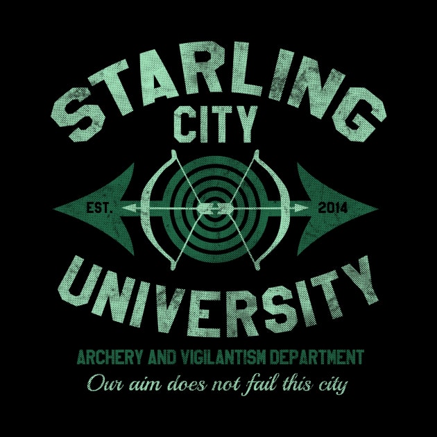 Starling City University by Arinesart