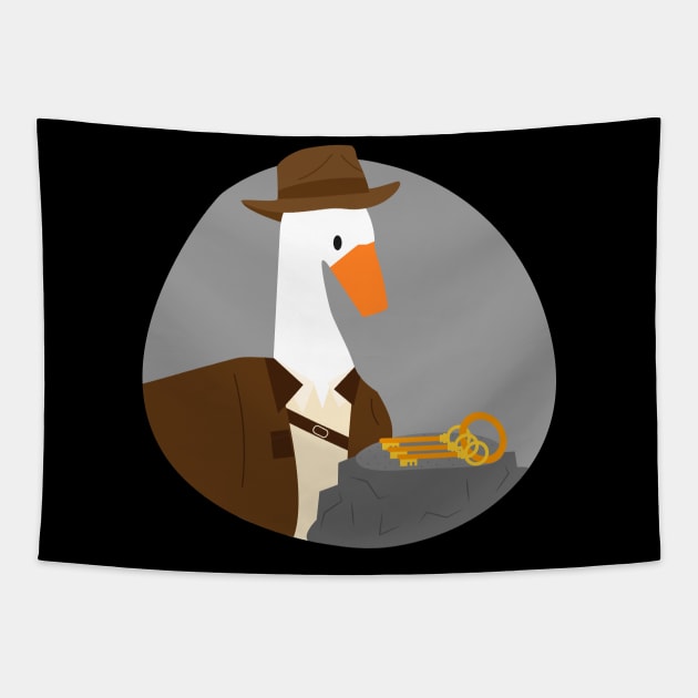 Indiana Goose Tapestry by El buen Gio