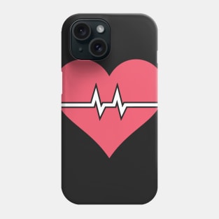 Cute Nurse Heart & Heartbeat Phone Case