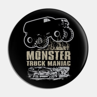 MONSTER TRUCK MANIAC RIDER Pin