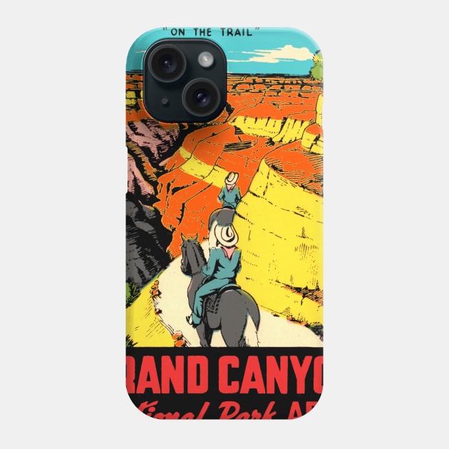 Grand Canyon National Park Vintage Phone Case by Hilda74