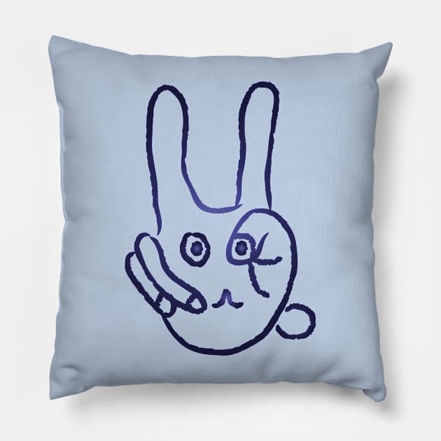 Rabbit Pillow by martinussumbaji