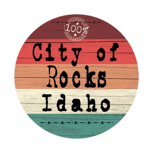 City of Rocks Idaho retro souvenir T-Shirt