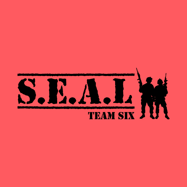 SEAL Team Six Military T-Shirt by SheepDog