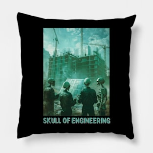 Skull of Engineering Pillow