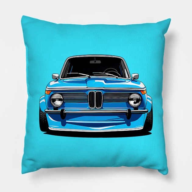 BMW 2002 Turbo Pillow by TaevasDesign