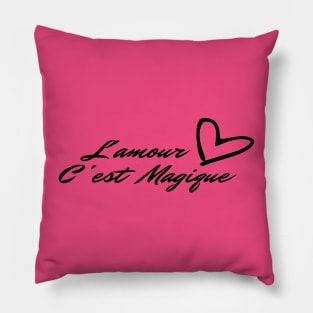 Love is magik Pillow