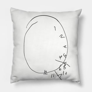 Will's Clock - Hannibal Pillow