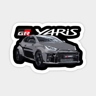 GR YARIS BLACK Magnet