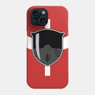 Lightspeed Rescue Red Ranger Visor Phone Case