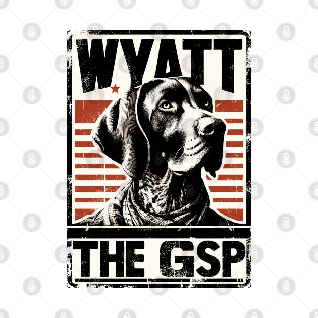 Meet Wyatt, the Famous GSP Dog by aswIDN