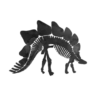 Stegosaurus - Dinosaur Skeleton T-Shirt