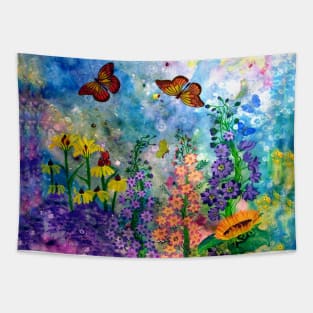 Butterfly Garden Tapestry