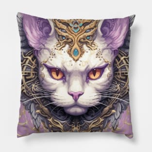 Evil cat Pillow