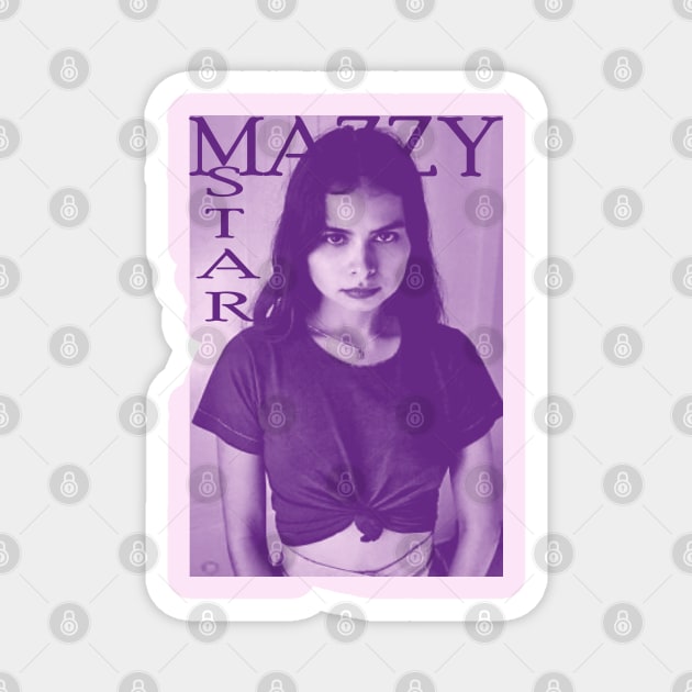 Mazzy Star Purple Magnet by Twrinkle