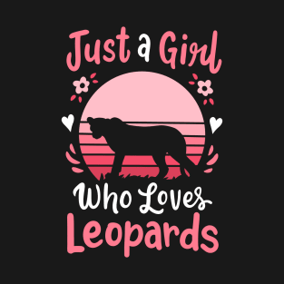 Leopards Leopard Lover Retro T-Shirt