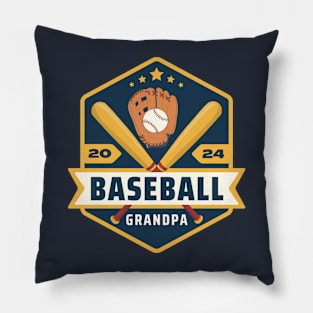 Baseball Grandpa - Fathers Day Pillow