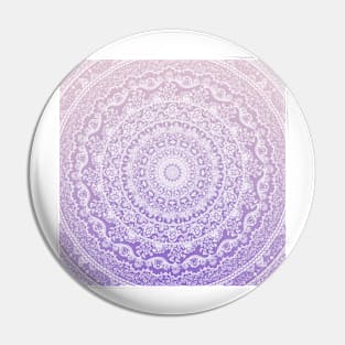 Floral dreams mandala dusk Pin