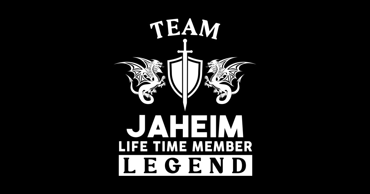 Jaheim Name T Shirt - Jaheim Life Time Member Legend Gift Item Tee