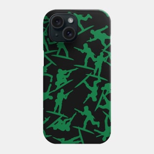 Green Plastic Soldiers Phone Case