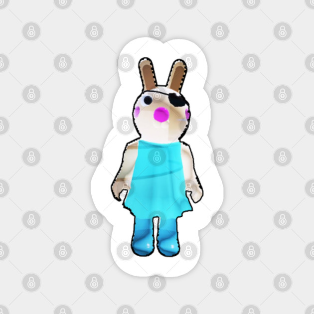 Piggy Roblox Roblox Bunny Roblox Characters Piggy Roblox Magnet Teepublic Au - piggy characters roblox bunny