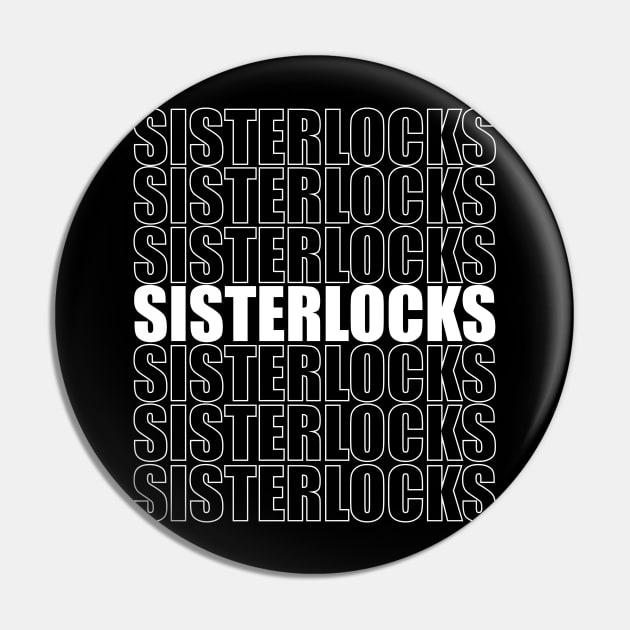 Sisterlocks Repeat Locs Pin by blackartmattersshop