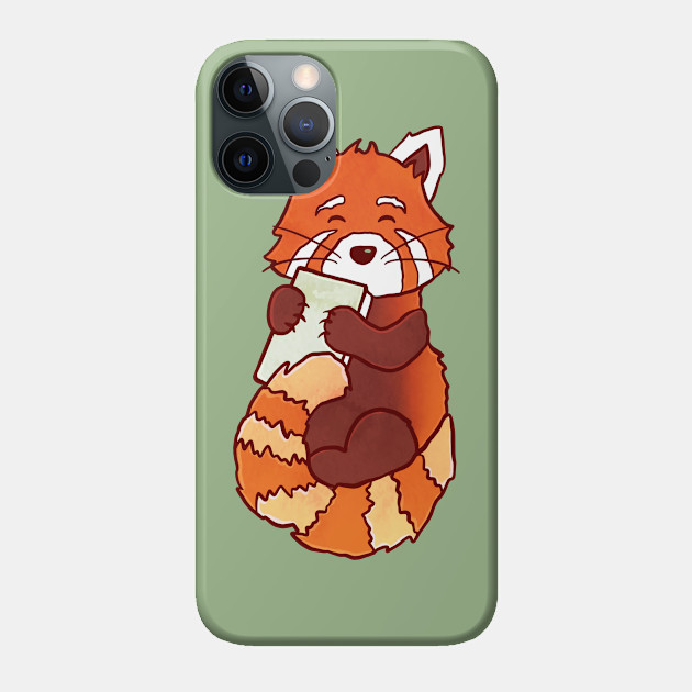 RED PANDA READS - Red Panda - Phone Case