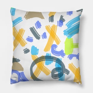 Colors and thughts Pillow