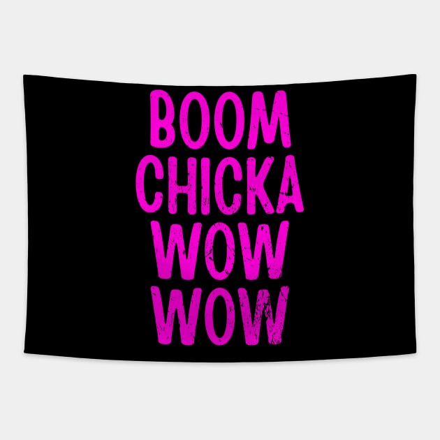 Boom Chicka Wow Wow Tapestry by Oolong