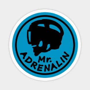 Mr. Adrenalin hockey Magnet