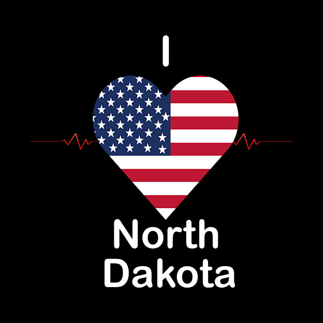 I love North Dakota by FUNEMPIRE