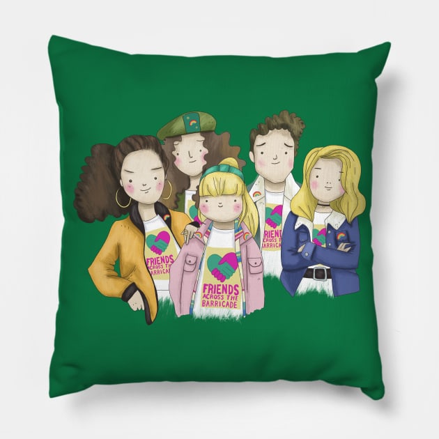 Derry girls Pillow by violinoviola