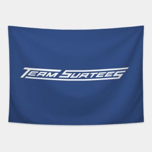 Surtees Formula One Team 1970-78 F1 logo - white Tapestry