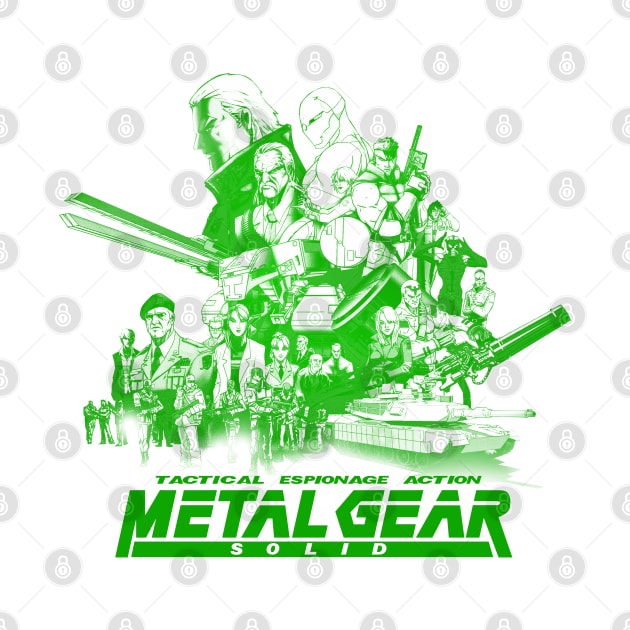 Metal Gear Solid (Green Shade Version) by CoolDojoBro