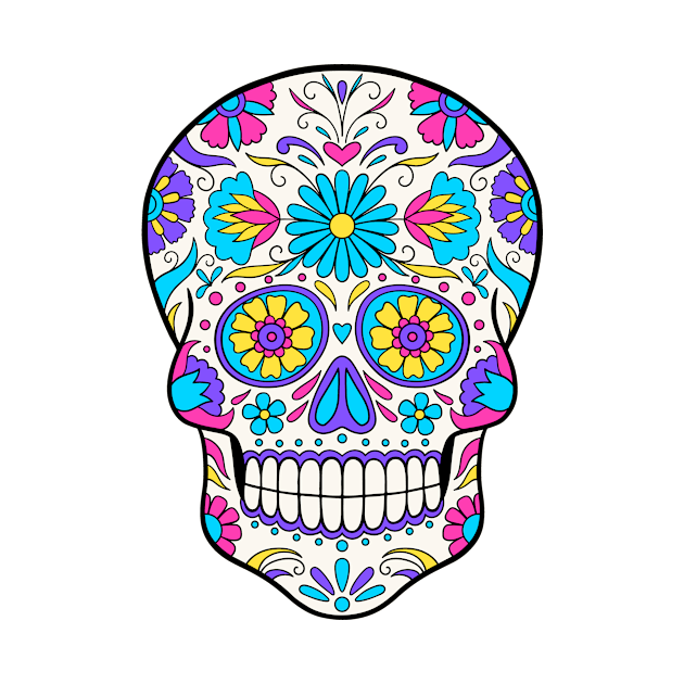 Sugar Skull Art by InshynaArt