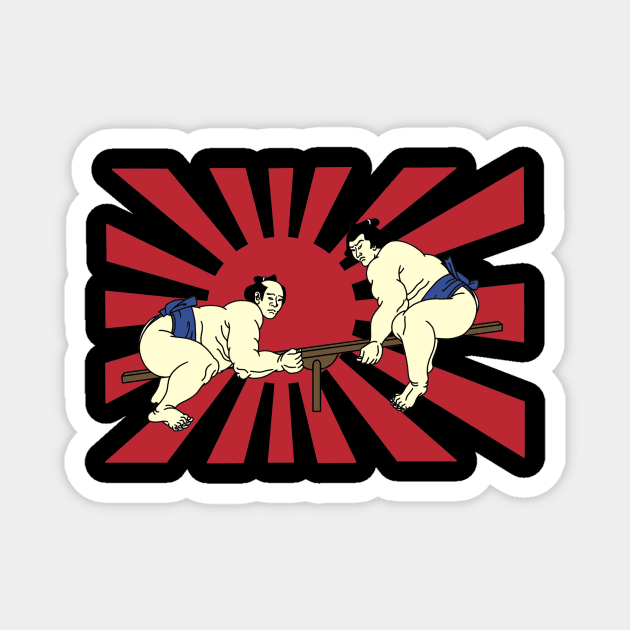 sumo Magnet by japanstyleart