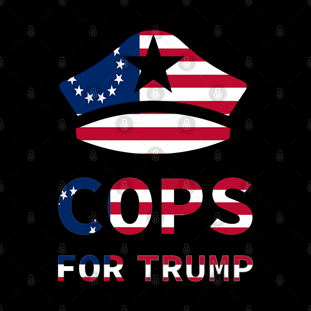 Cops for Trump Minneapolis Police Union Uniform Ban Response T-Shirt by Attia17