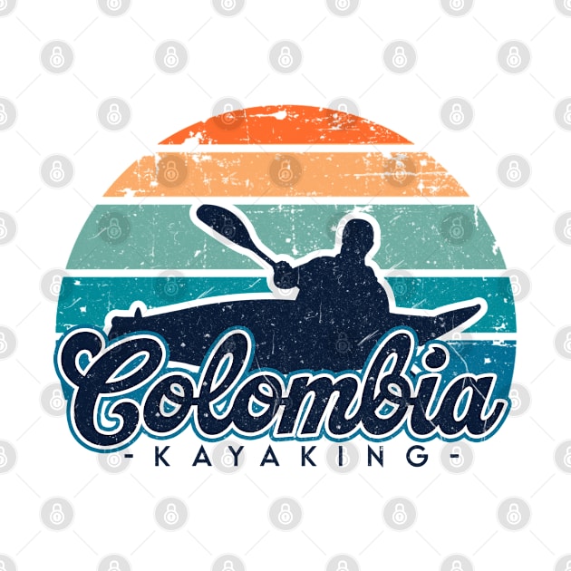 Colombia kayaking. Perfect present for mom mother dad father friend him or her by SerenityByAlex