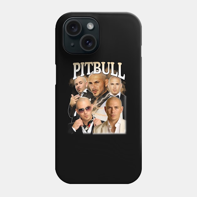 Retro Pitbull Mr World Phone Case by  ABHDArts