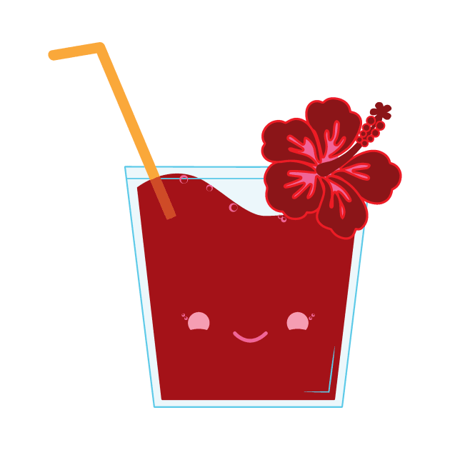 Agua de Jamaica (Hibiscus Iced Tea) by Florentino