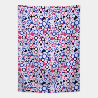 Bubble Gum Circle Pattern Tapestry