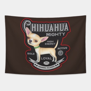 Cute Funny Chi Chihuahua Vintage Dog Tapestry