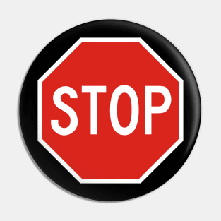 STOP Sign Pin