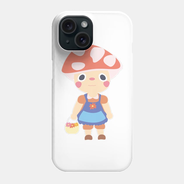 Fongy hongo kawaii Phone Case by uchix