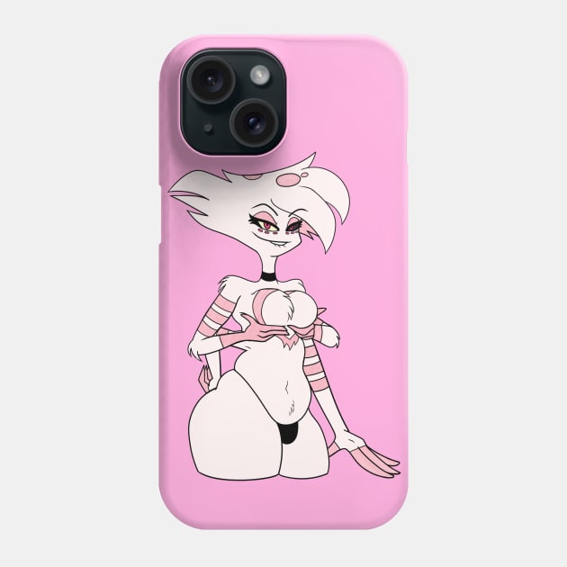 Pin Up Angel Dust Phone Case by Dango's Merch