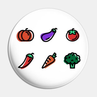 Veggies Pin