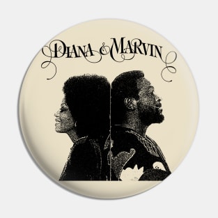 DarKBlacK - DIANA AND MARVIN Pin