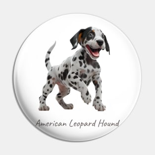 American Leopard Hound Pin