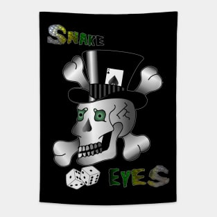 Snake Eyes - Old School Tattoo Inspired Design. Tapestry