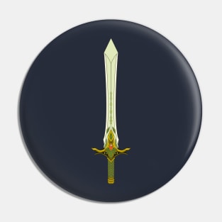 Elven Magic Sword Pin